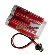 Zamjenska baterija za PLC ER17/50 50750-1018 MD500N ER1750 SM-utikač Zamjenska baterija za PLC ER17/50 50750-1018 MD500N ER1750 SM-utikač